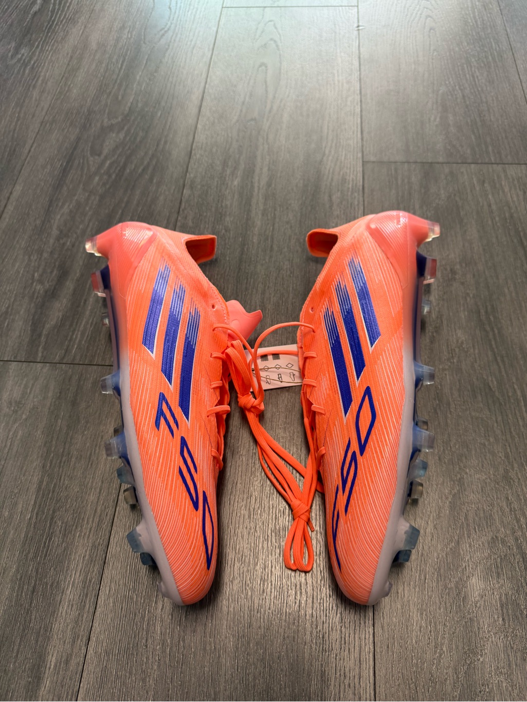 Adidas F50 Elite Fg Mens Soccer Cleats Beam Orange New Jh7618 Men’s Size 12.5